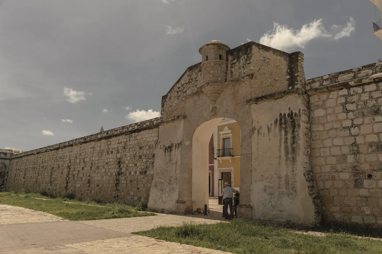 La Puerta de Mar del recinto amurallado de Campeche